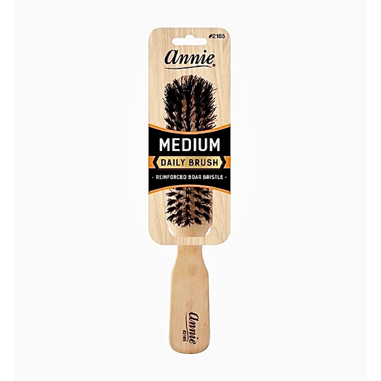 Annie Medium Wooden Brush Boar Bristle 5 Row