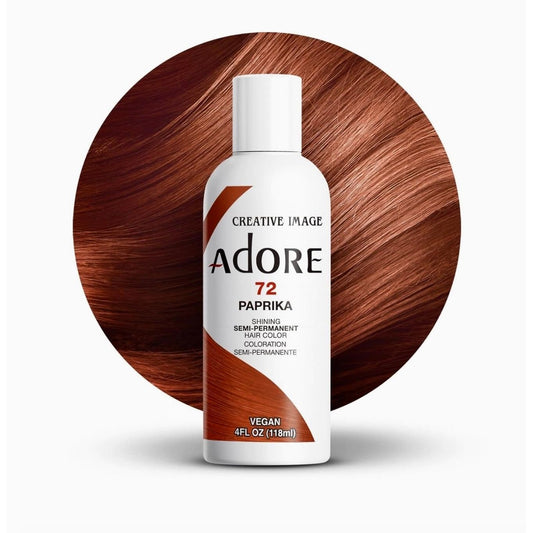 Adore Semi Permanent Hair Color 72 Paprika,