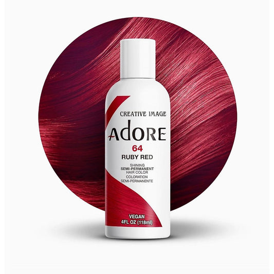 Adore Semi Permanent Hair Color 64 Ruby Red