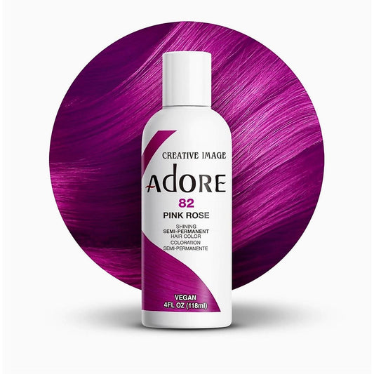 Adore Semi Permanent Hair Color 82 Pink Rose