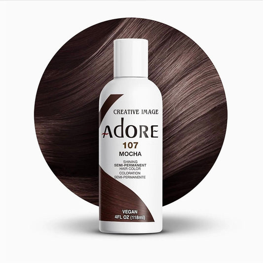 Adore Semi Permanent Hair Color 107 Mocha
