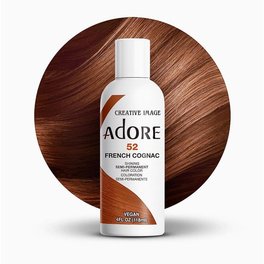 Adore Semi Permanent Hair Color 52 French Cognac