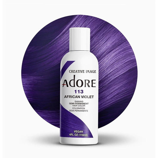 Adore Semi Permanent Hair Color 113 African Violet