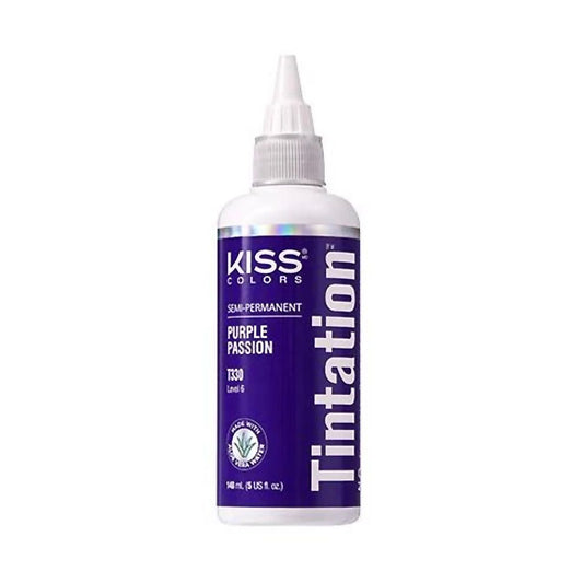 Kiss Tintation Semi-Permanent Hair Color 5oz T330 PURPLE PASSION
