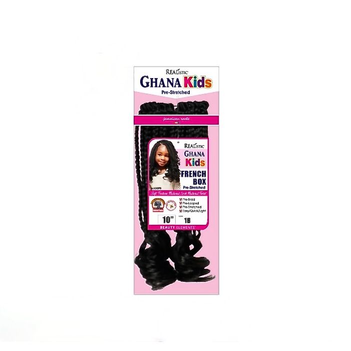 REALISTIC GHANA KIDS FRENCH BOX 10"-T1B/BUG