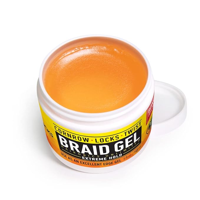AllDay Locks Braid Gel Extreme Hold 5oz