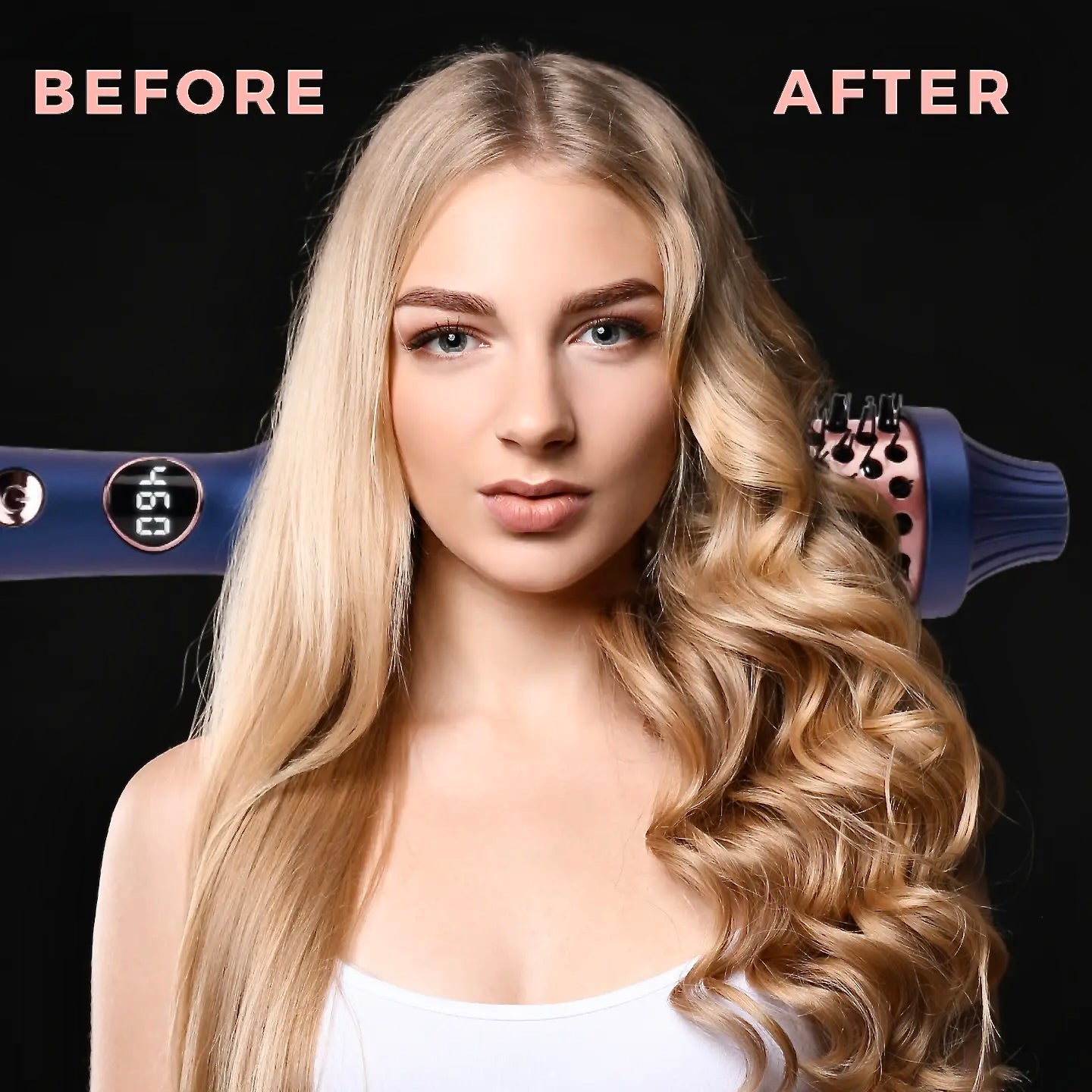 Hot & Hotter Tourmaline Ceramic Digital Hot Styling Brush