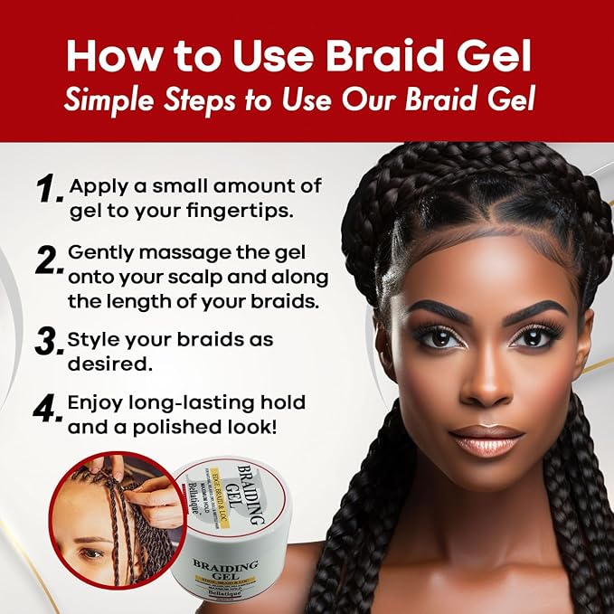 Bellatique Braiding Gel Maximum Hold 250g(8.81oz)
