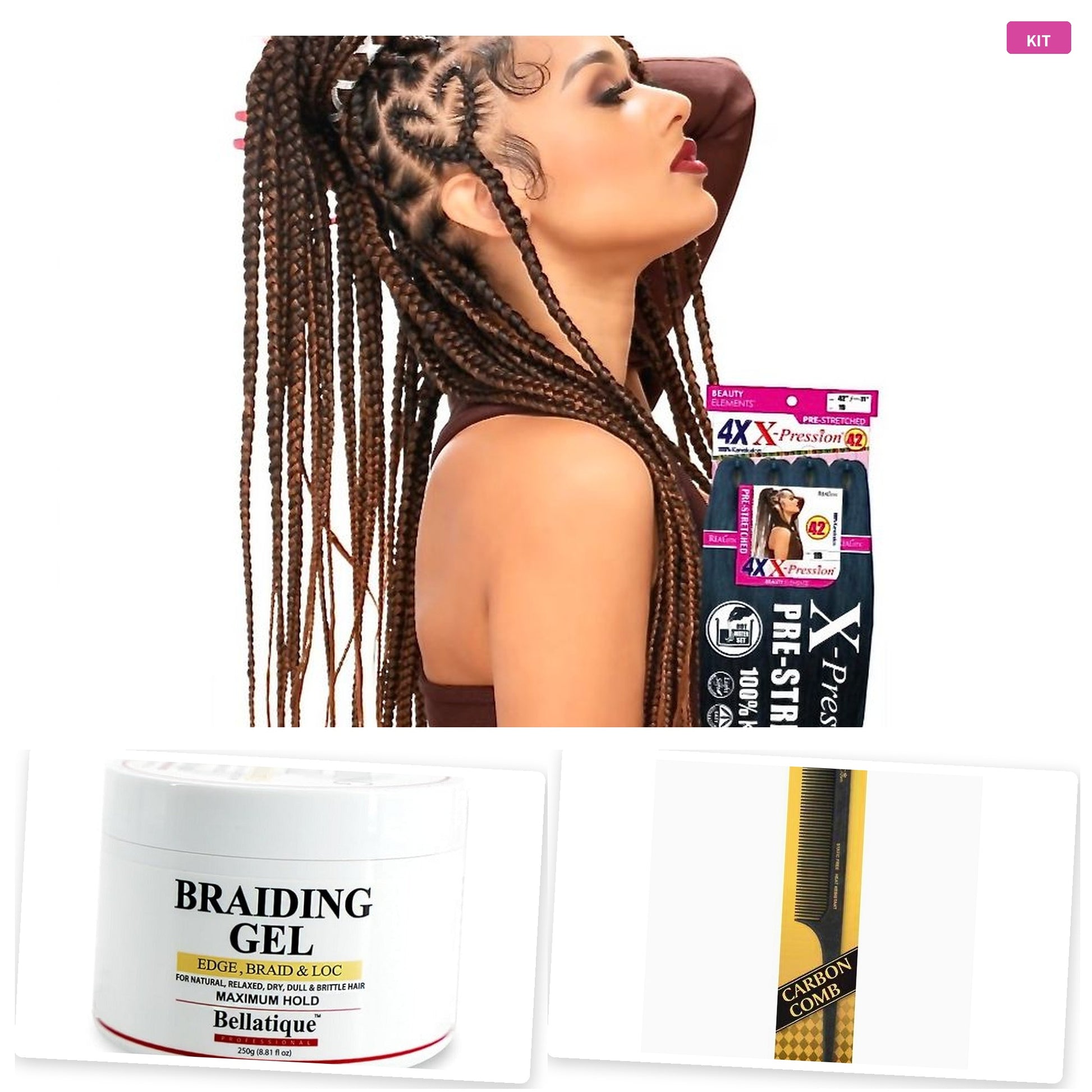 Knotless Box Braids Starter Kit