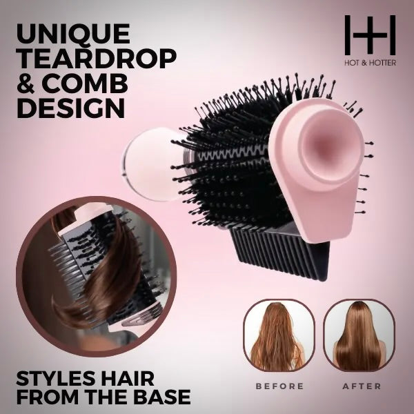 Hot & Hotter Multi-Functional Hair Dryer Brush with Comb