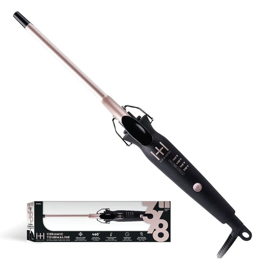 Hot & Hotter Extra Long Ceramic Tourmaline Curling Iron 3/8
